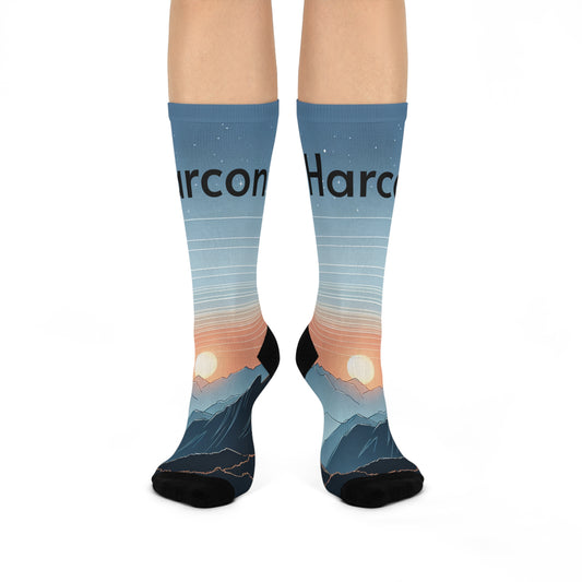 Sunrise Cushioned Crew Socks